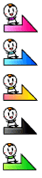 1-5までの選択矢印